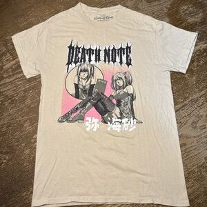 Cream Death Note anime tee #DeathNote